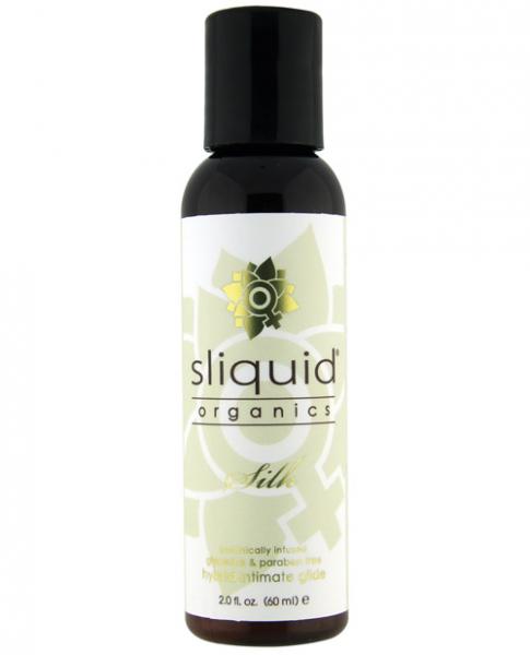 Sliquid Organics Silk Hybrid Lubricant 2oz - Click Image to Close