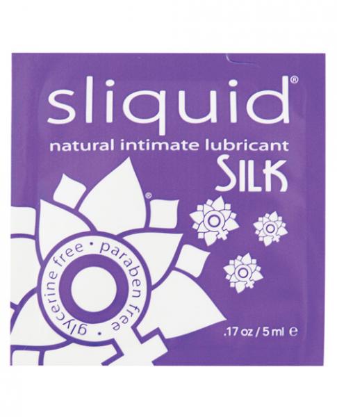 Sliquid Naturals Silk Pillow Package .17oz - Click Image to Close