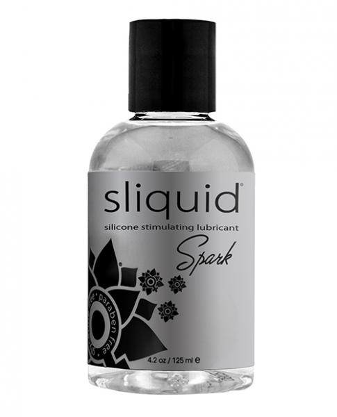 Sliquid Naturals Spark Booty Buzz Silicone Lubricant 4.2oz - Click Image to Close