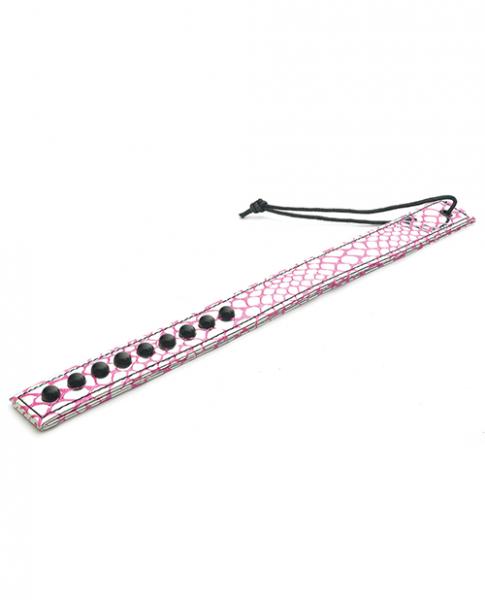 Spartacus Faux Leather Paddle Pink