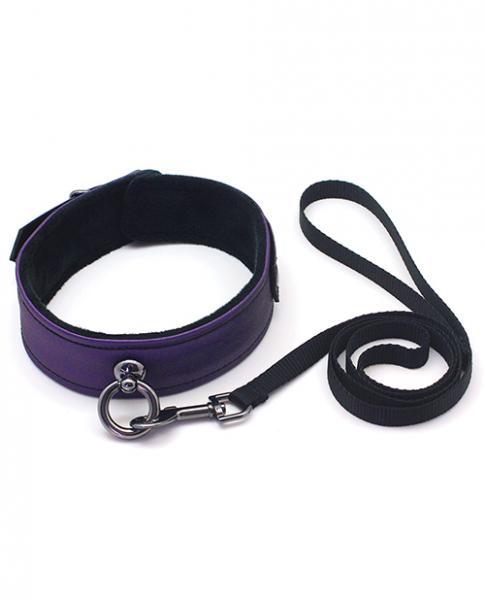 Spartacus Galaxy Legend Collar & Leash Purple - Click Image to Close