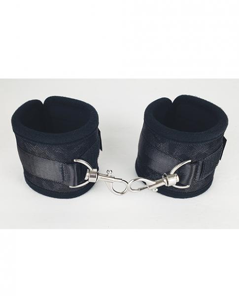 Spartacus Wrist Restraints - Neoprene Black