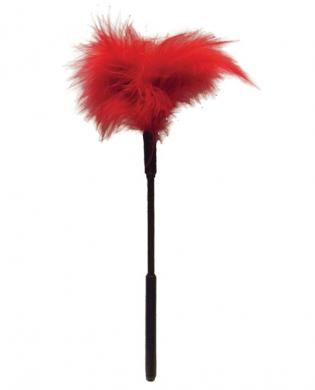 Sex & Mischief feather tickler - red - Click Image to Close