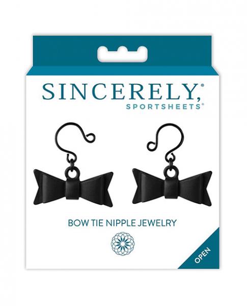 Sincerely Bow Tie Nipple Jewelry - Click Image to Close