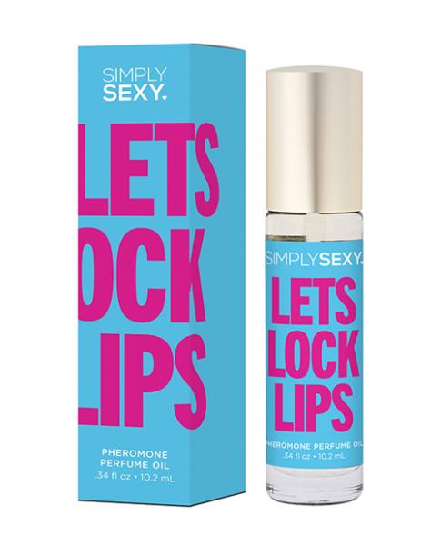 Simply Sexy Pheromone Perfume Oil Roll On - .34 Oz Let's Lock Lips - Click Image to Close