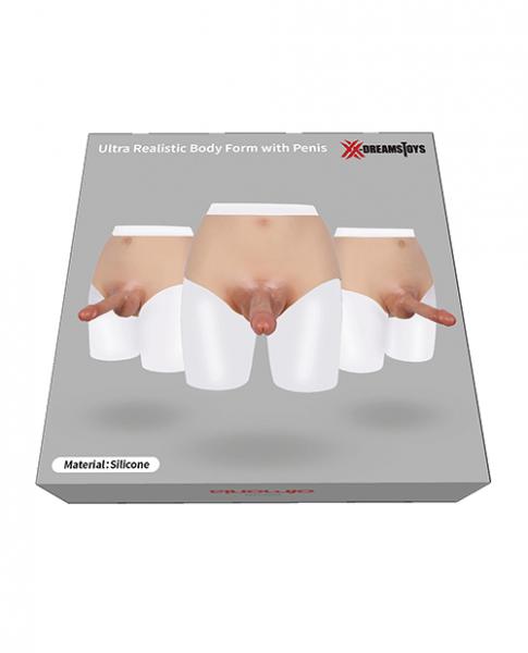 Xx-dreamstoys Ultra Realistic Penis Form Medium - Ivory - Click Image to Close