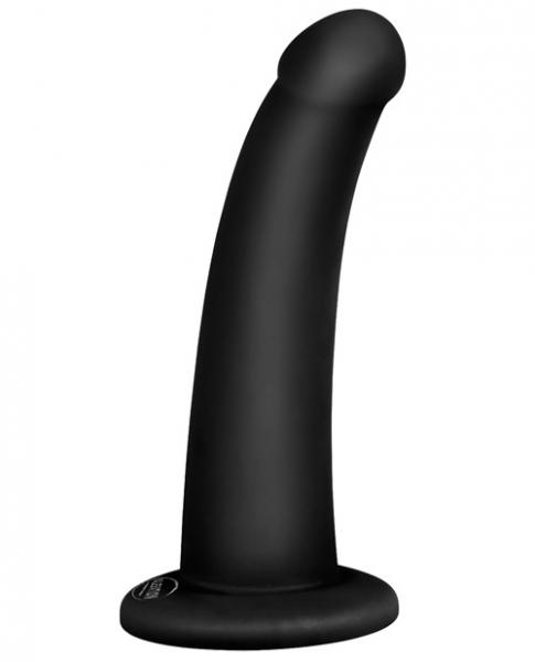 Malesation Willy Silicone Dildo Black - Click Image to Close