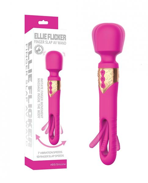 Ellie Flicking Wand - Hot Pink - Click Image to Close