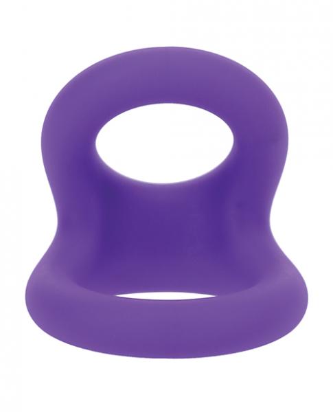 Tantus Uplift Silicone C Ring - Lilac - Click Image to Close