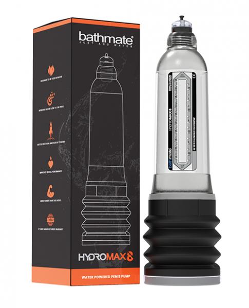 Bathmate Hydromax 8 - Clear - Click Image to Close