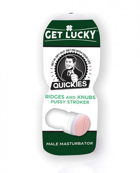 Get Lucky Quickies Ridges & Knubs Pussy Stroker - Click Image to Close