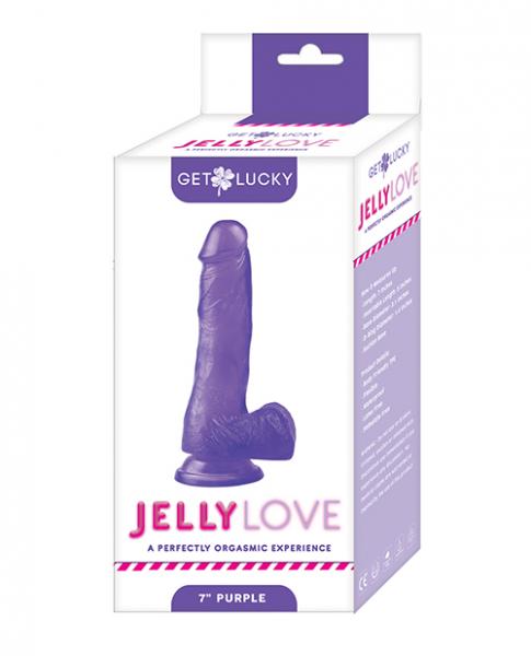 Voodoo Get Lucky 7" Jelly Series Jelly Love - Purple