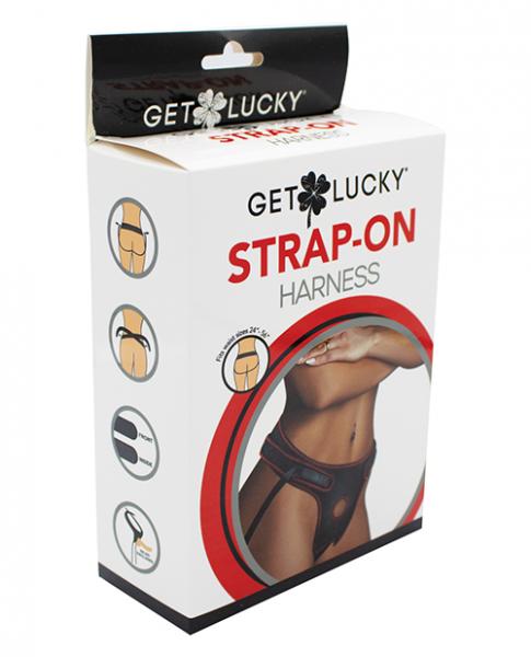 Get Lucky Strap On Harness - Black