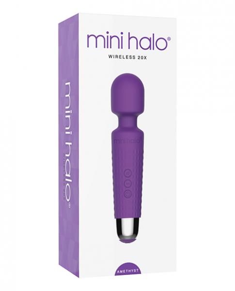 Mini Halo Wireless 20x Wand - Amethyst - Click Image to Close