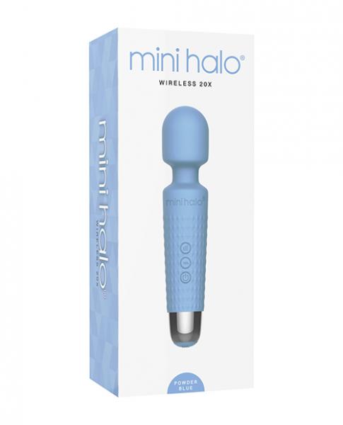 Mini Halo Wireless 20x Wand - Powder Blue - Click Image to Close