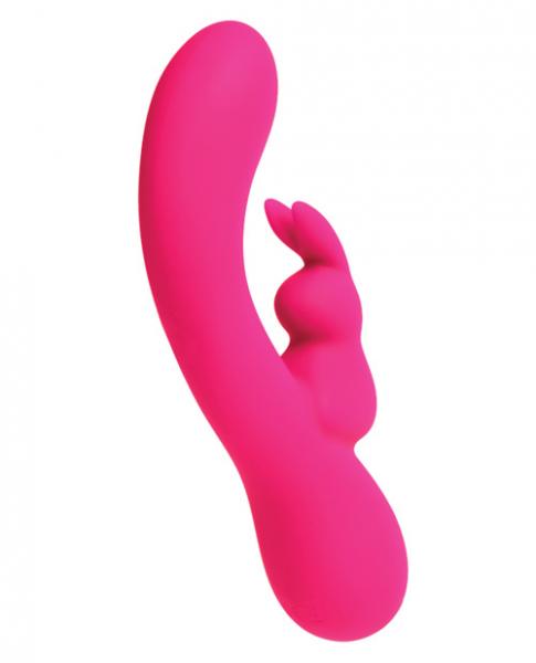 Kinky Bunny Plus Rechargeable Dual Vibe Pink - Click Image to Close