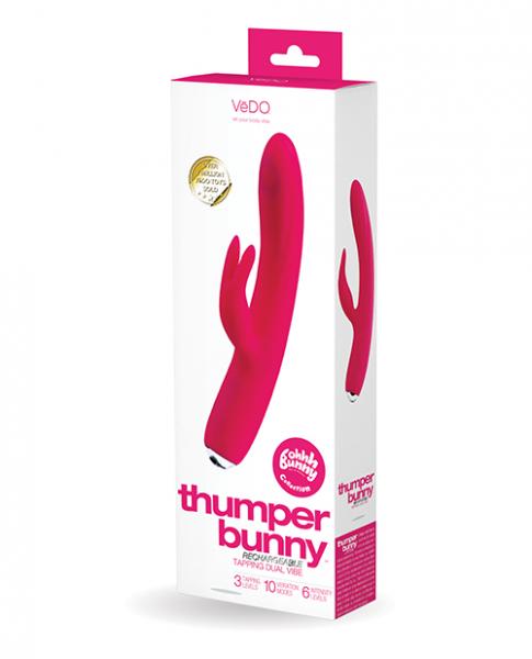 Vedo Thumper Bunny Rechargeable Dual Vibe - Pretty In Pink