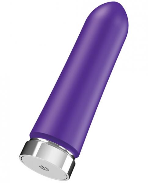 Vedo Bam Rechargeable Bullet Vibrator Into You Indigo Purple