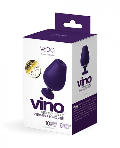 Vedo Vino Rechargeable Sonic Vibe - Purple