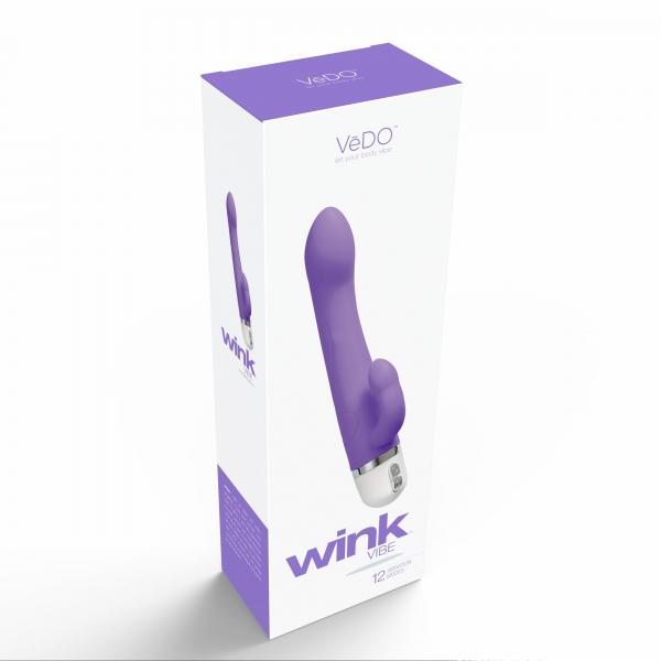 Wink Mini Vibe Orgasmic Orchid - Click Image to Close