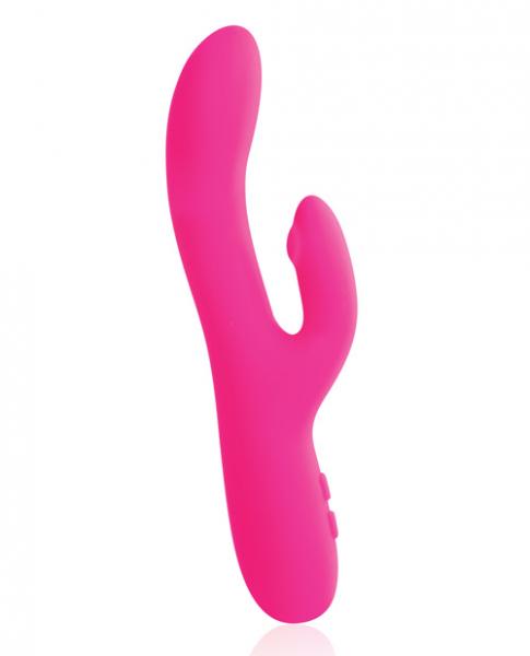 Vedo Rockie Rechargeable Dual Vibe Foxy Pink - Click Image to Close