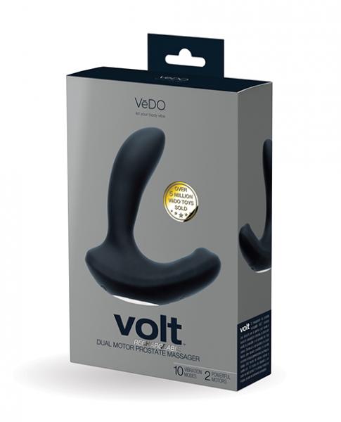 Vedo Volt Rechargeable Prostate Vibe - Black