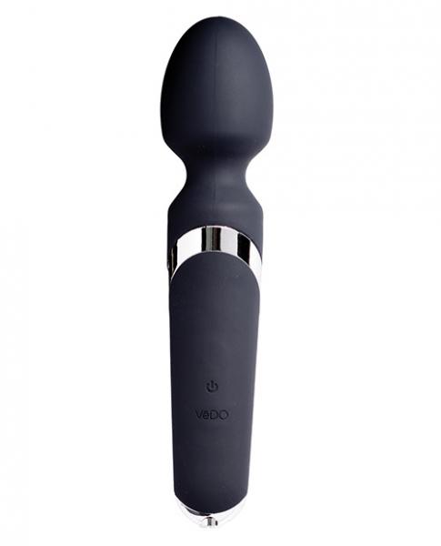 Vedo Wanda Rechargeable Wand Massager Just Black - Click Image to Close