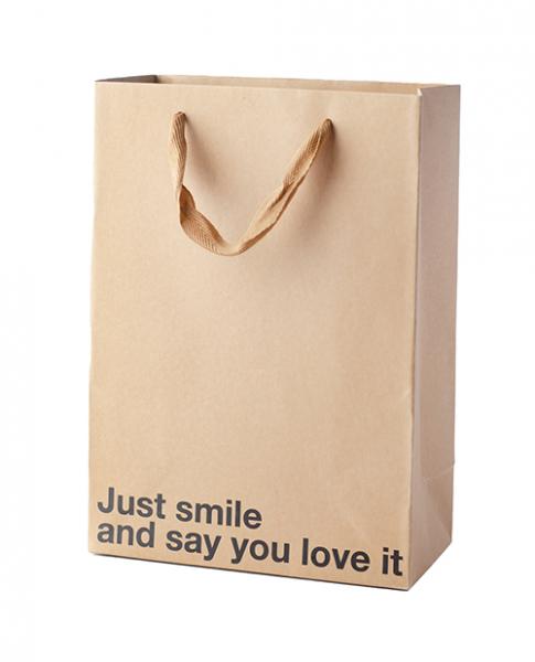 Just Smile And Say You Love It Gift Ba