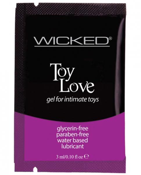 Wicked Toy Love Lubricant 3ml Fragrance Free