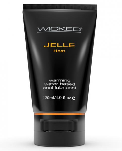 Wicked Jelle Warming Anal Gel Lubricant 4oz Tube - Click Image to Close