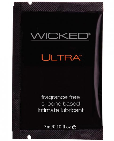 Ultra Silicone Based Lubricant - 3 ml. Packet Fragrance Free