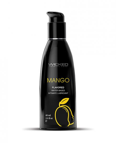 Wicked Sensual Care Water Based Lubricant - 2 Oz Mango - Click Image to Close