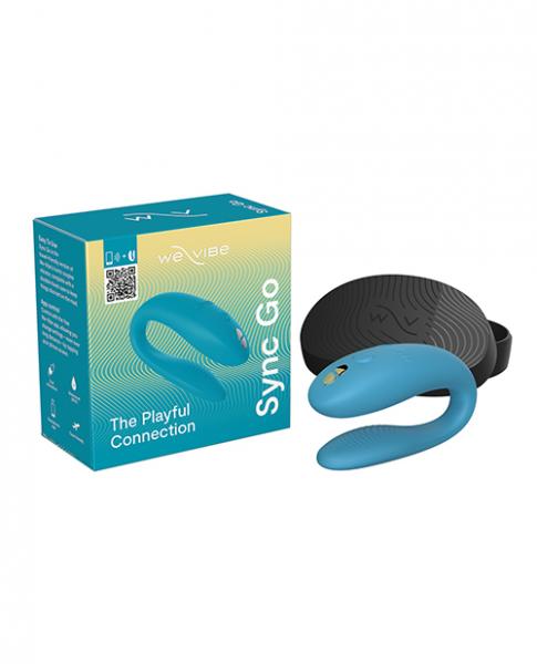 We-vibe Sync Go - Turquoise - Click Image to Close