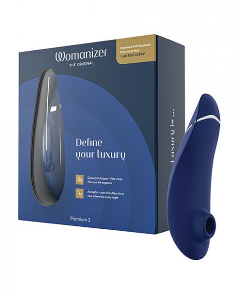 Womanizer Premium 2 - Blueberry - Click Image to Close