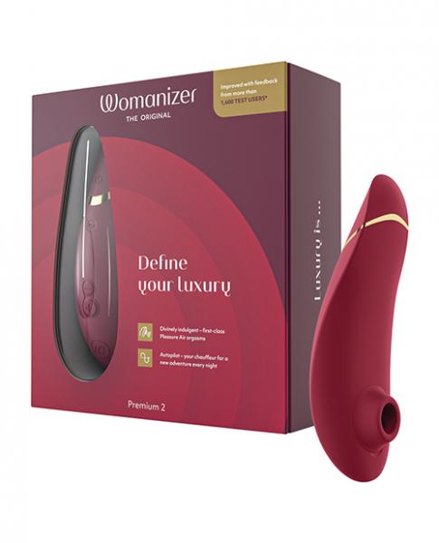 Womanizer Premium 2 - Bordeaux - Click Image to Close