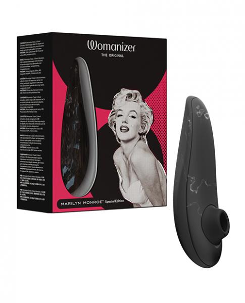 Womanizer Classic 2 Marilyn Monroe Special Edition - Black Marble - Click Image to Close