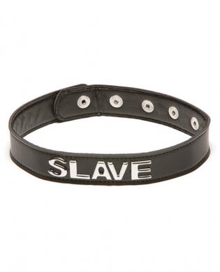 Talk Dirty To Me Collar - Slave - Click Image to Close