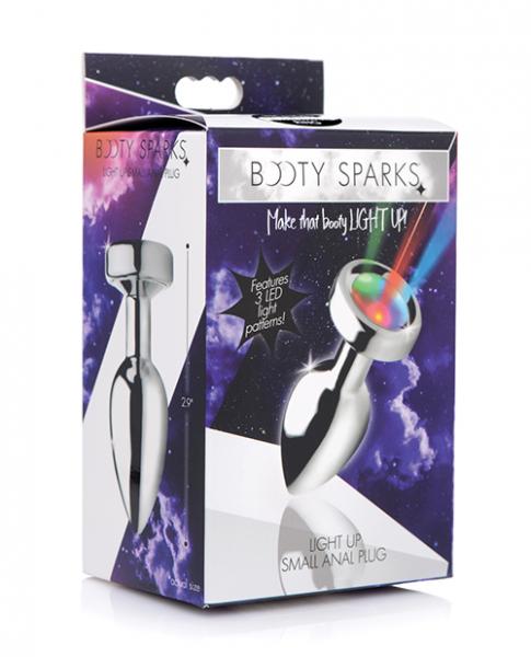 Bootysparks Light Up Anal Plug - Small - Click Image to Close