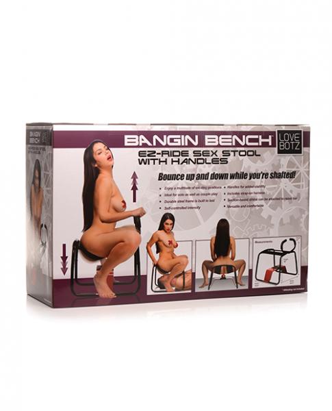 Lovebotz Bangin Bench Ez-ride Sex Stool W/handles