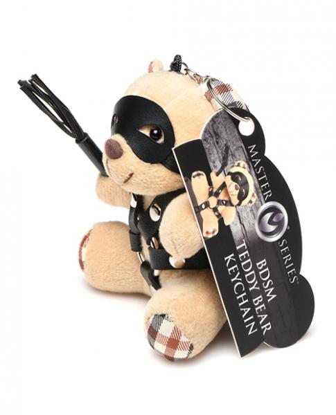 Master Series Bdsm Teddy Bear Keychain - Click Image to Close