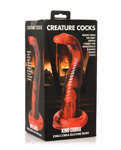 Creature Cocks King Cobra Silicone Dildo - Click Image to Close