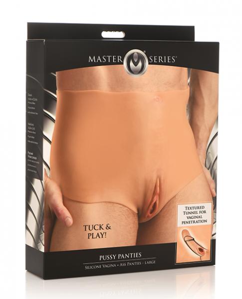 Master Series Pussy Panties - Large - Click Image to Close