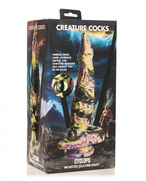 Creature Cocks Cyclops Monster Silicone Dildo - Click Image to Close