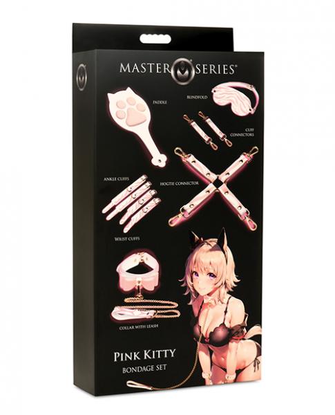 Master Series Tiger Kitty Bondage Set - Pink - Click Image to Close