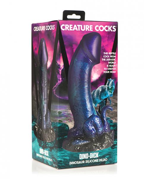 Creature Cocks Dino Dick Silicone Dildo - Large - Click Image to Close