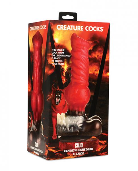 Creature Cocks Cujo Canine Silicone Dildo - Xl