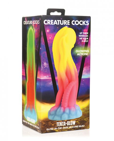 Creature Cocks Tenta-glow- In- The- Dark Silicone Dildo