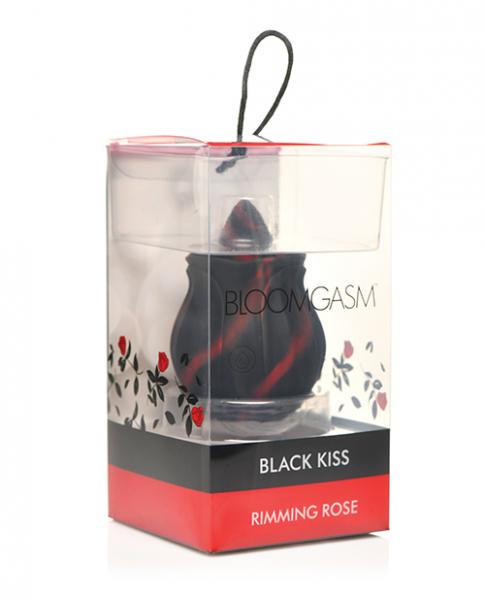 Bloomgasm The Rose Fondle 10x Massaging Clit Stimulator - Black