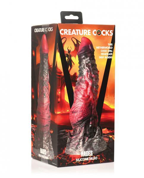 Creature Cocks Hades Silicone Dildo - Large - Click Image to Close