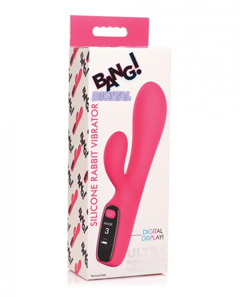 Bang! 10x Digital Rabbit Vibrator - Pink